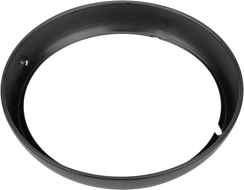 XMMT 7" Metal Black Headlight Head Light Bezel Headlamp Decorate Trim Ring Cover for Harley Touring Road King Electra Street Glide FLHT FLHR - Image 4